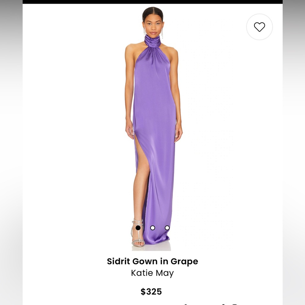 Revolve Sideit Gown in Grape
